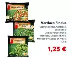 Cash Unide Findus - verdura oferta