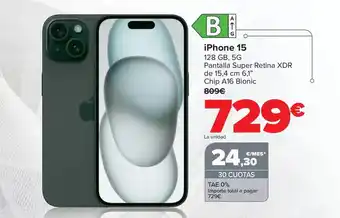 Carrefour Apple - iphone 15 oferta