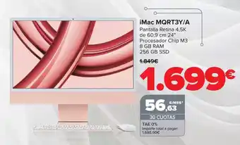 Carrefour Apple - imac mqrt3y/a oferta