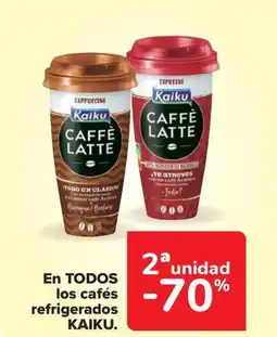 Carrefour Market KAIKU En todos los cafés refrigerados oferta