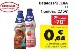 Carrefour Market PULEVA Batidos oferta