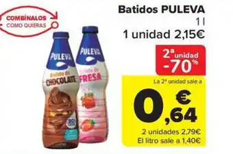 Carrefour Market PULEVA Batidos oferta