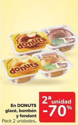 Carrefour Market DONUTS En glacé, bombón y fondant oferta