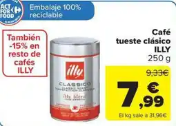 Carrefour Market ILLY Café tueste clásico oferta