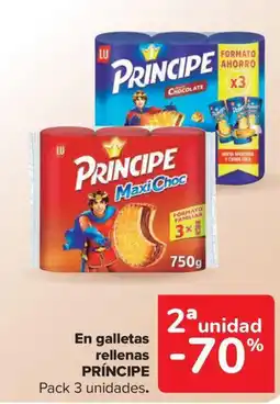 Carrefour Market PRÍNCIPE En galletas rellenas oferta