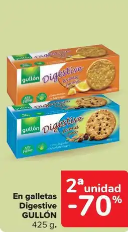 Carrefour Market GULLÓN En galletas Digestive oferta