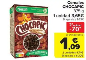 Carrefour Market CHOCAPIC Cereales oferta