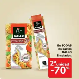 Carrefour Market GALLO En todas las pastas ensaladas. oferta
