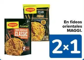 Carrefour Market MAGGI En fideos orientales oferta