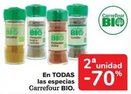 Carrefour Market En todas las especias carrefour bio oferta
