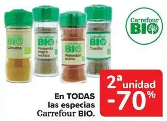 Carrefour Market En todas las especias carrefour bio oferta