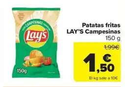 Carrefour Market LAY'S Patatas fritas Campesinas oferta