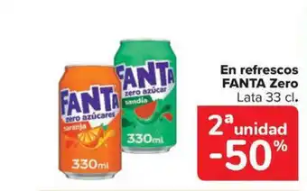 Carrefour Market FANTA En refrescos Zero oferta