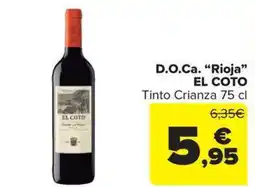 Carrefour Market EL COTO D.O.Ca. "Rioja" oferta