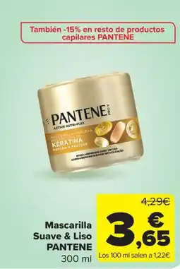 Carrefour Market PANTENE Mascarilla Suave & Liso oferta