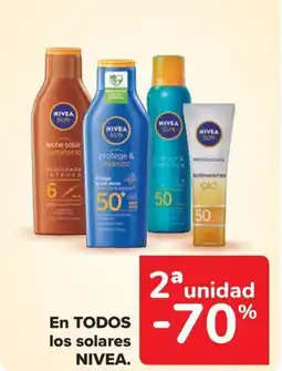 Carrefour Market NIVEA En todos los solares oferta