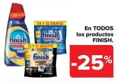 Carrefour Market FINISH En todos los productos oferta