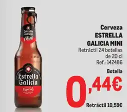 Makro ESTRELLA GALICIA MINI Cerveza oferta