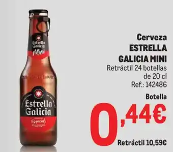 Makro ESTRELLA GALICIA MINI Cerveza oferta