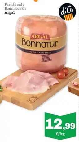 Sorli ARGAL Pernil cuit Bonnatur Or oferta