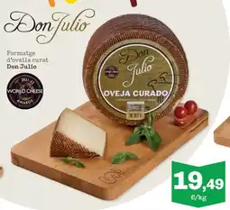 Sorli DON JULIO Formatge d'ovella curat oferta