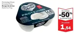 Sorli BURGO DE ARIAS Formatge fresc Protein Plus oferta