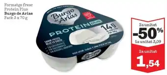 Sorli BURGO DE ARIAS Formatge fresc Protein Plus oferta