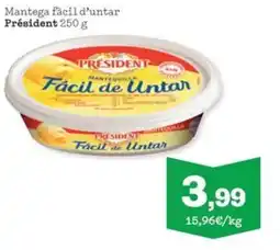 Sorli PRESIDENT Mantega fàcil d'untar oferta
