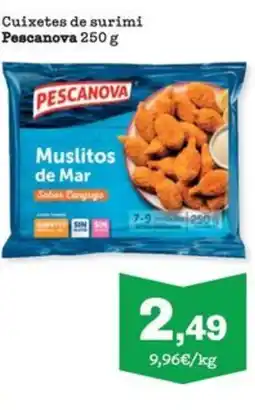 Sorli PESCANOVA Cuixetes de surimi oferta