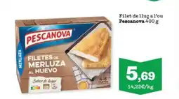 Sorli PESCANOVA Filet de lluç a l'ou oferta