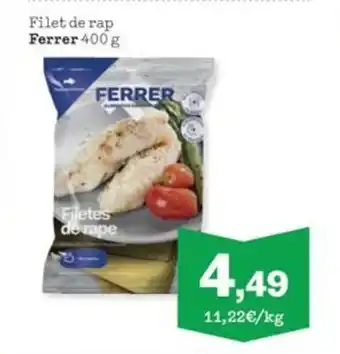 Sorli FERRER Filet de rap oferta