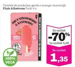 Sorli PINK ALBATROSS Cremós de maduixa-gerds o mango-maracujá oferta