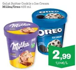 Sorli MILKA/OREO Gelat Butter Cookie o Ice Cream oferta