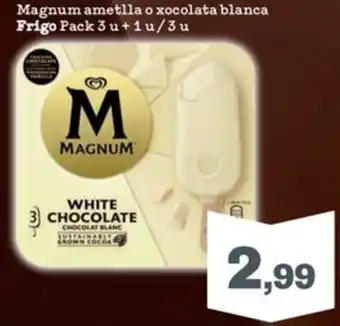 Sorli FRIGO Magnum ametlla o xocolata blanca oferta