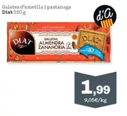 Sorli DIAT Galetes d'ametlla i pastanaga oferta