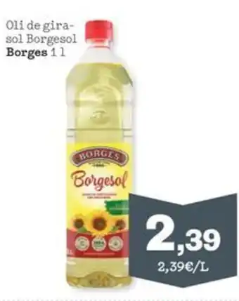 Sorli BORGES Oli de gira- sol Borgesol oferta