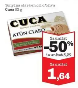 Sorli CUCA Tonyina clara en oli d'oliva oferta