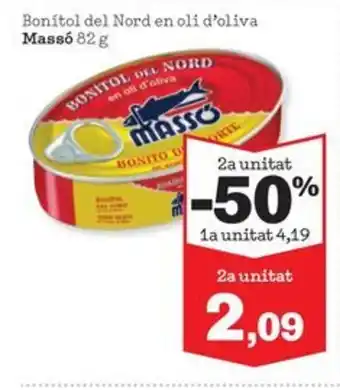 Sorli MASSO Bonítol del Nord en oli d'oliva oferta