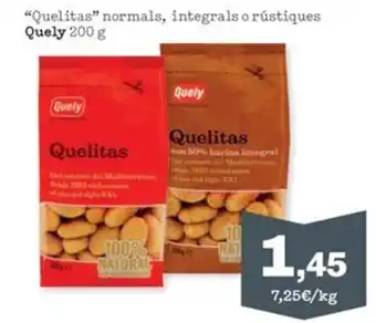 Sorli QUELY "Quelitas" normals, integrals o rústiques oferta