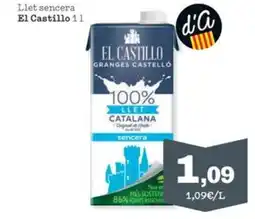 Sorli EL CASTILLO Llet sencera oferta