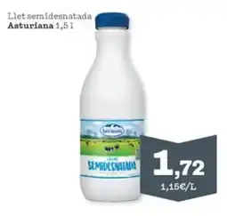 Sorli ASTRURIANA Llet semidesnatada oferta
