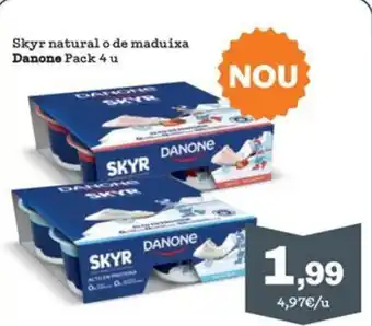Sorli DANONE Skyr natural o de maduixa oferta
