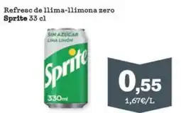 Sorli SPRITE Refresc de llima-llimona zero oferta