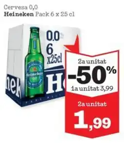 Sorli HEINEKEN Cervesa 0,0 oferta