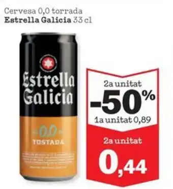 Sorli ESTRELLA GALICIA Cervesa 0,0 torrada oferta