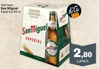 Sorli SAN MIGUEL Cervesa oferta