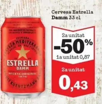 Sorli ESTRELLA DAMM Cervesa oferta