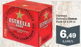 Sorli ESTRELLA DAMM Cervesa oferta
