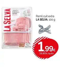 Condis LA SELVA Pernil cuit extra oferta