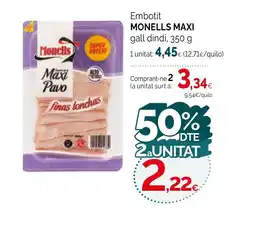 Condis MONELLS MAXI Embotit oferta